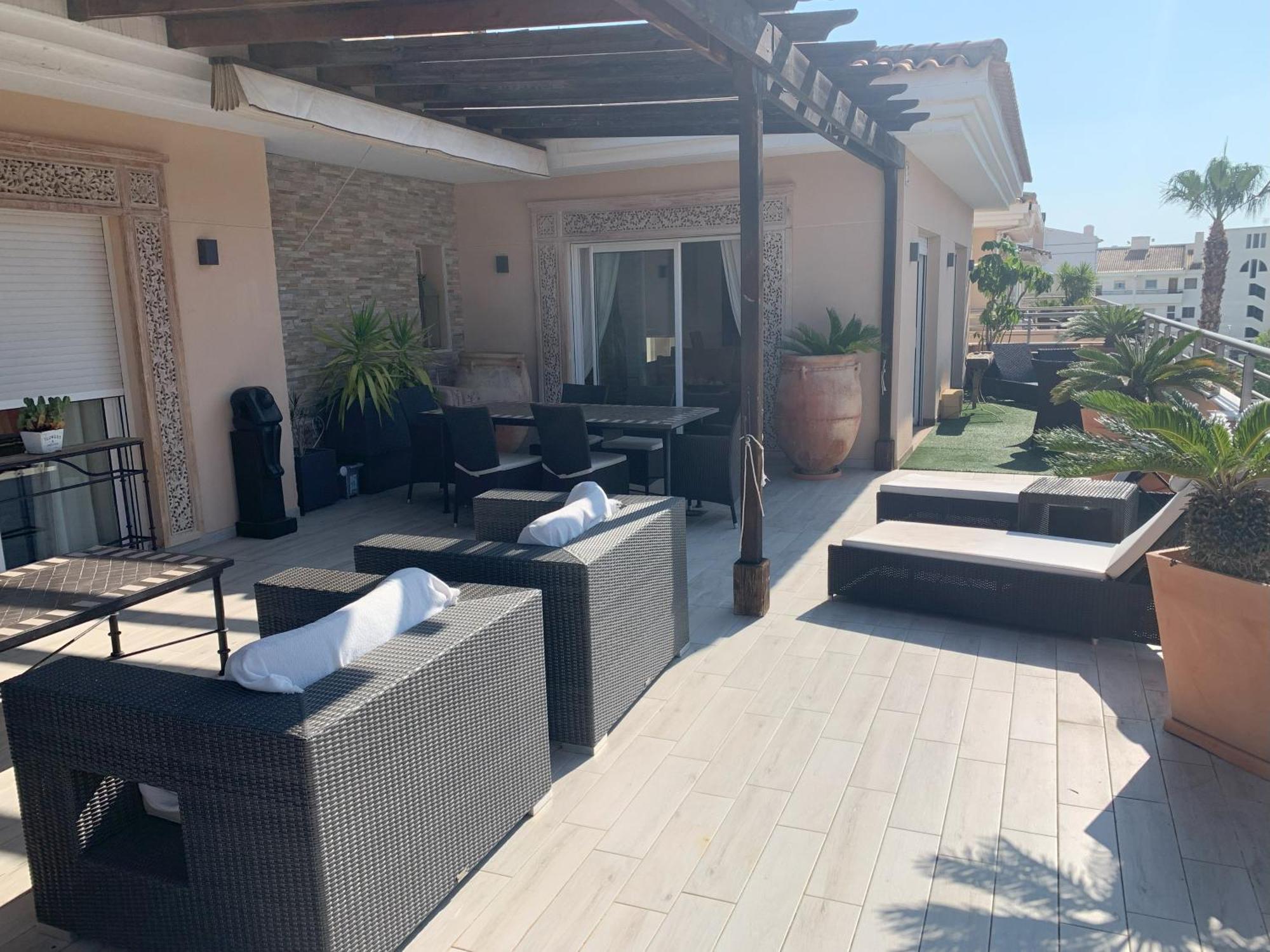 Penthouse - Residence La Mina - Albir Avec Wifi Gratuit El Albir Екстер'єр фото